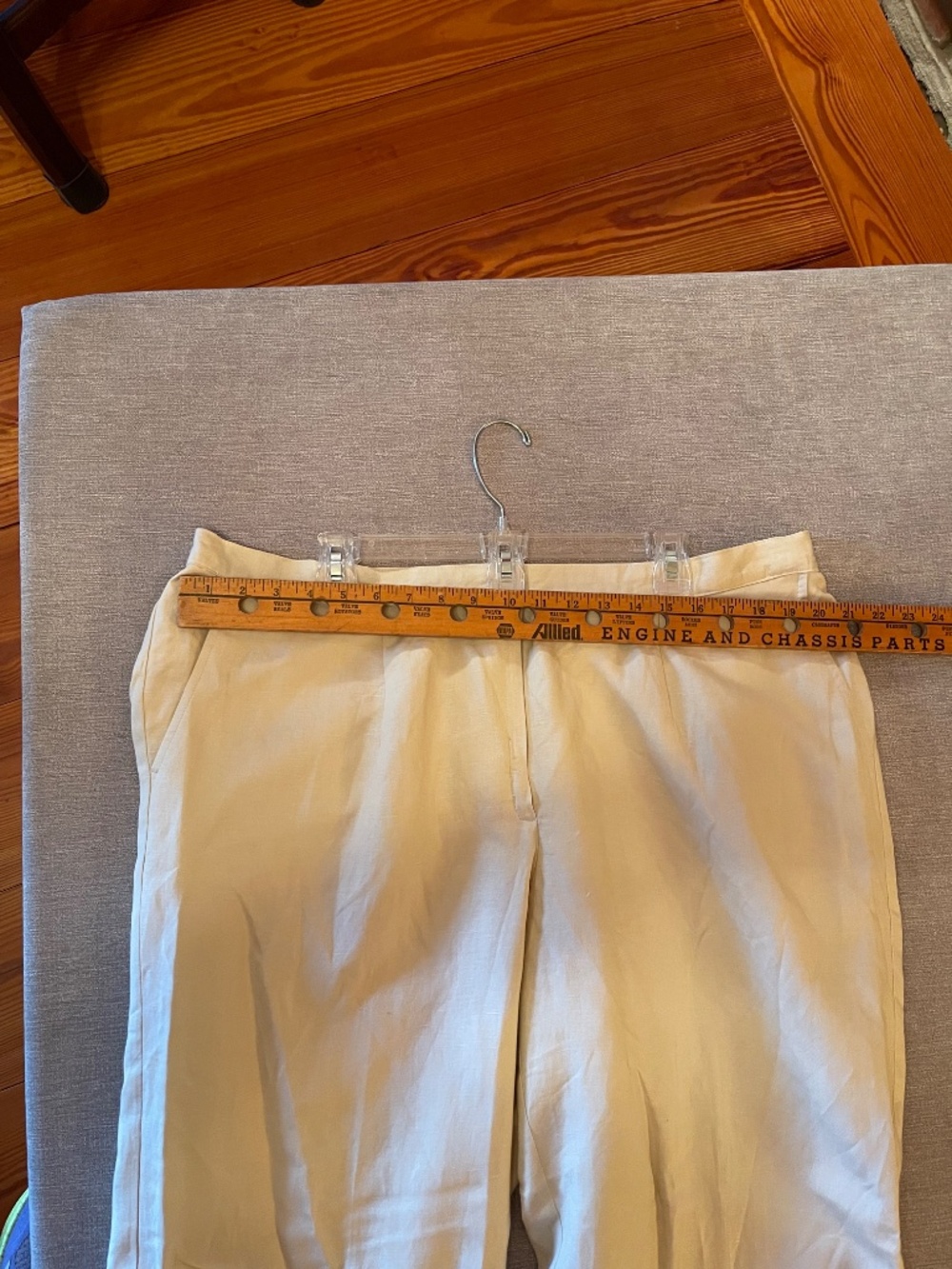 Ruby Rd Linen Blend 2 Piece Pantsuit Jacket & Pants Size 20W - Picture 12 of 15